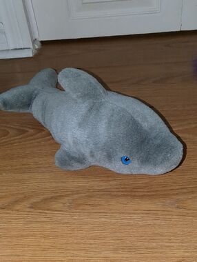 Plush Grey Dolphin